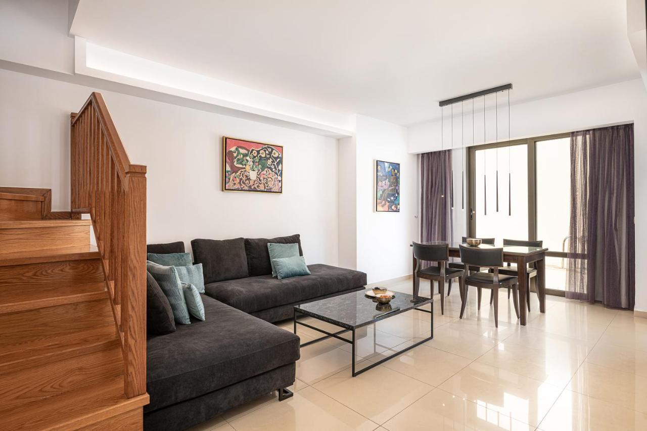 Porto Platanias Beach Resort & Spa Exterior photo A living room