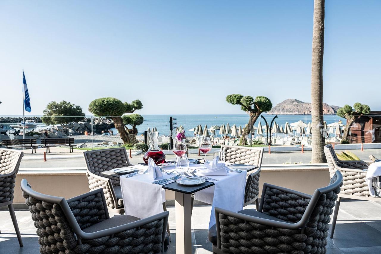 Porto Platanias Beach Resort & Spa Exterior photo The restaurant